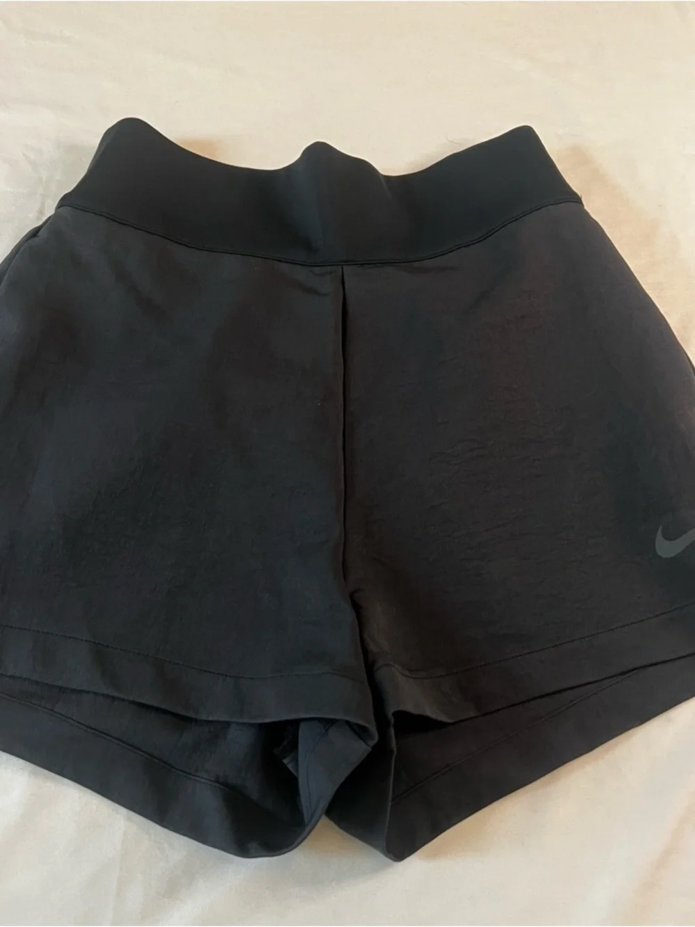 Nike Team Tech Pack Shorts Women’s Medium Black Dri-FIT Zip Athletic Training